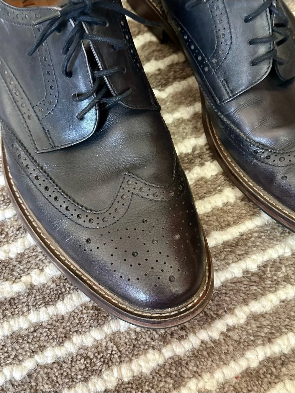 Aldo Men’s Black Oxford Shoes
